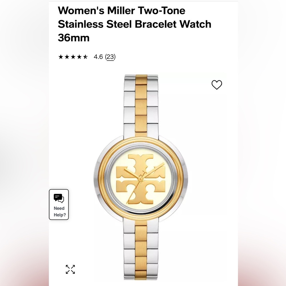 Tory Burch Miller - Two Toned Watch